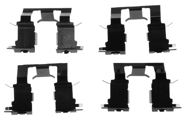 Accessory Kit, disc brake pad (PFK512)