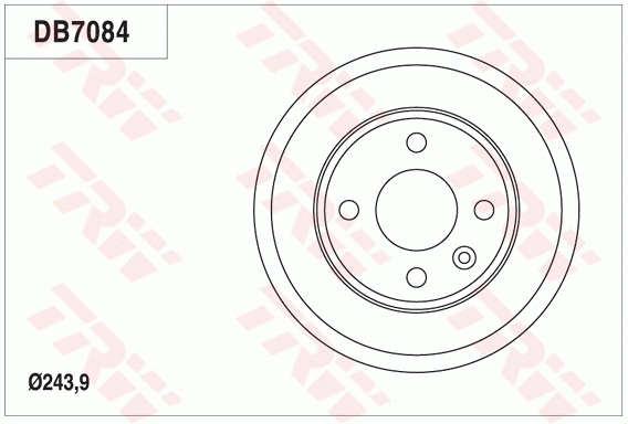 Brake Drum (DB7084)