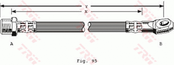 Brake Hose (PHD304)