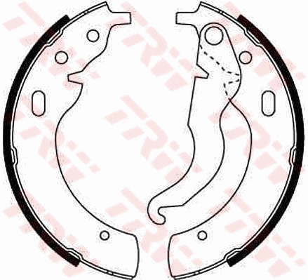Brake Shoe Set (GS8002)