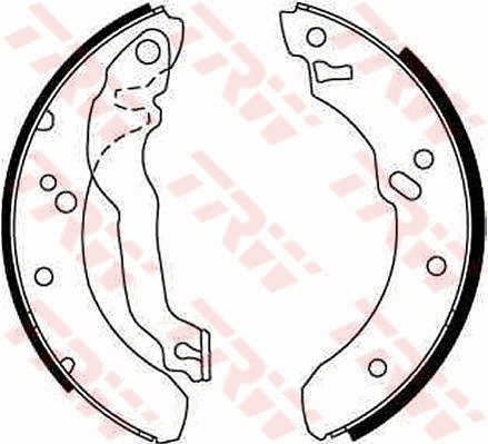 Brake Shoe Set (GS6229)