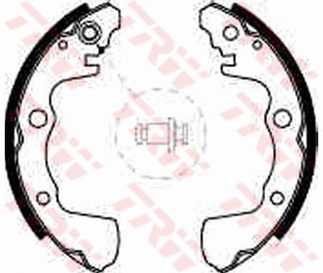 Brake Shoe Set (GS8508)