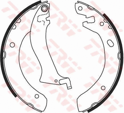 Brake Shoe Set (GS8633)