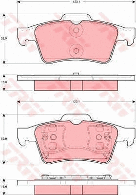 Brake Kit, disc brake (GTD1166)