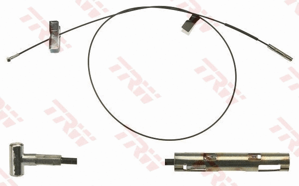 Cable Pull, parking brake (GCH254)