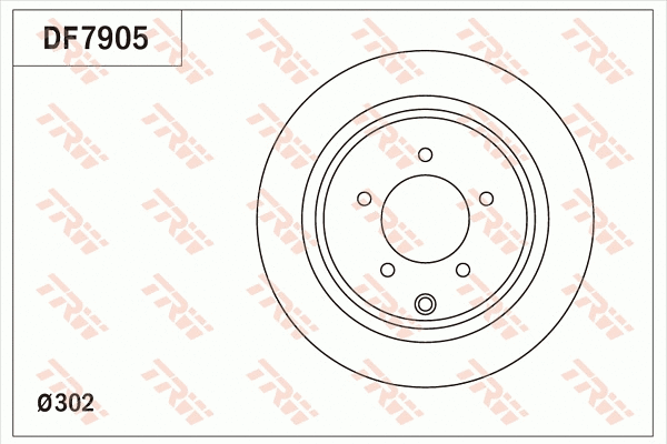 Brake Disc (DF7905)