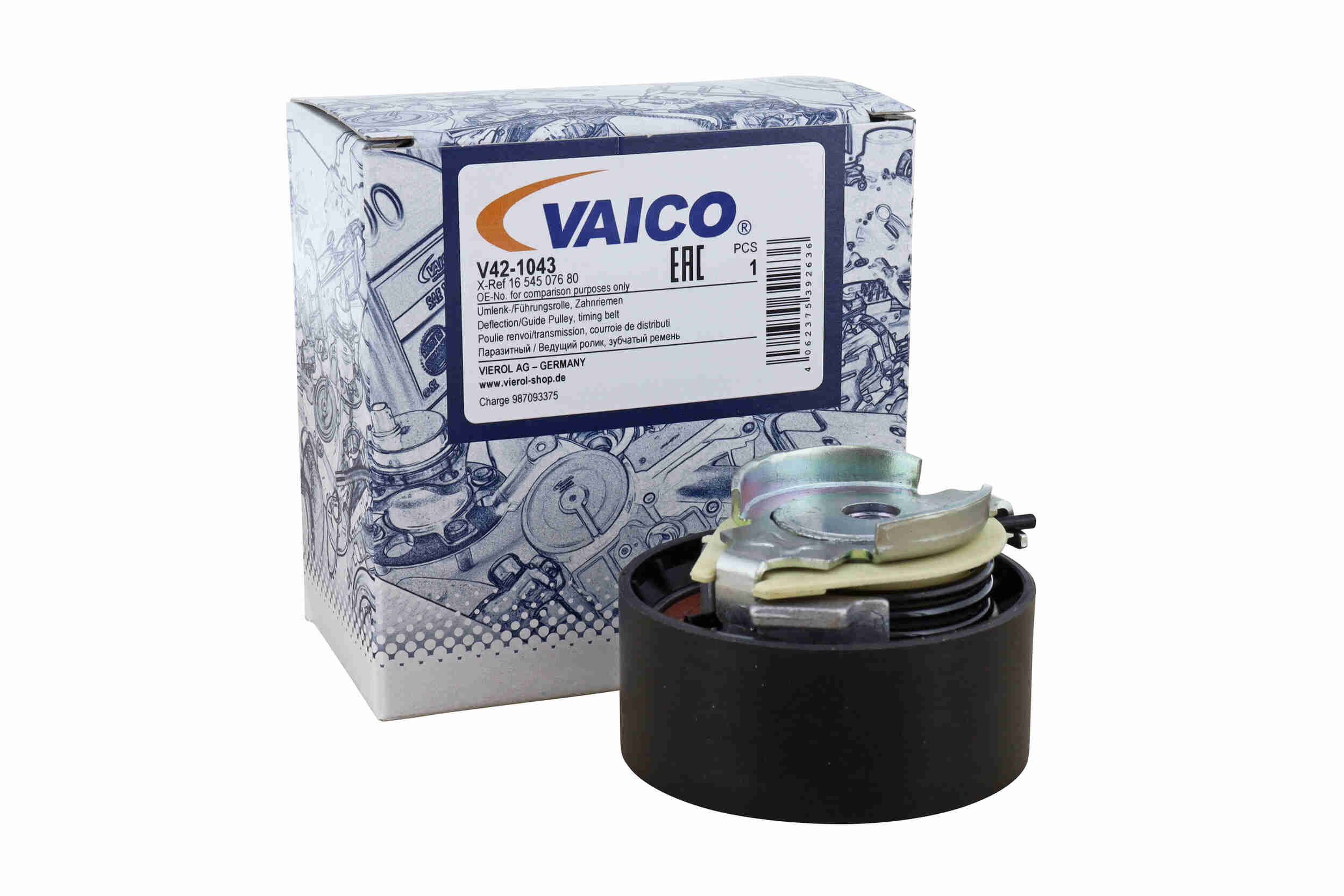 Deflection/Guide Pulley, timing belt