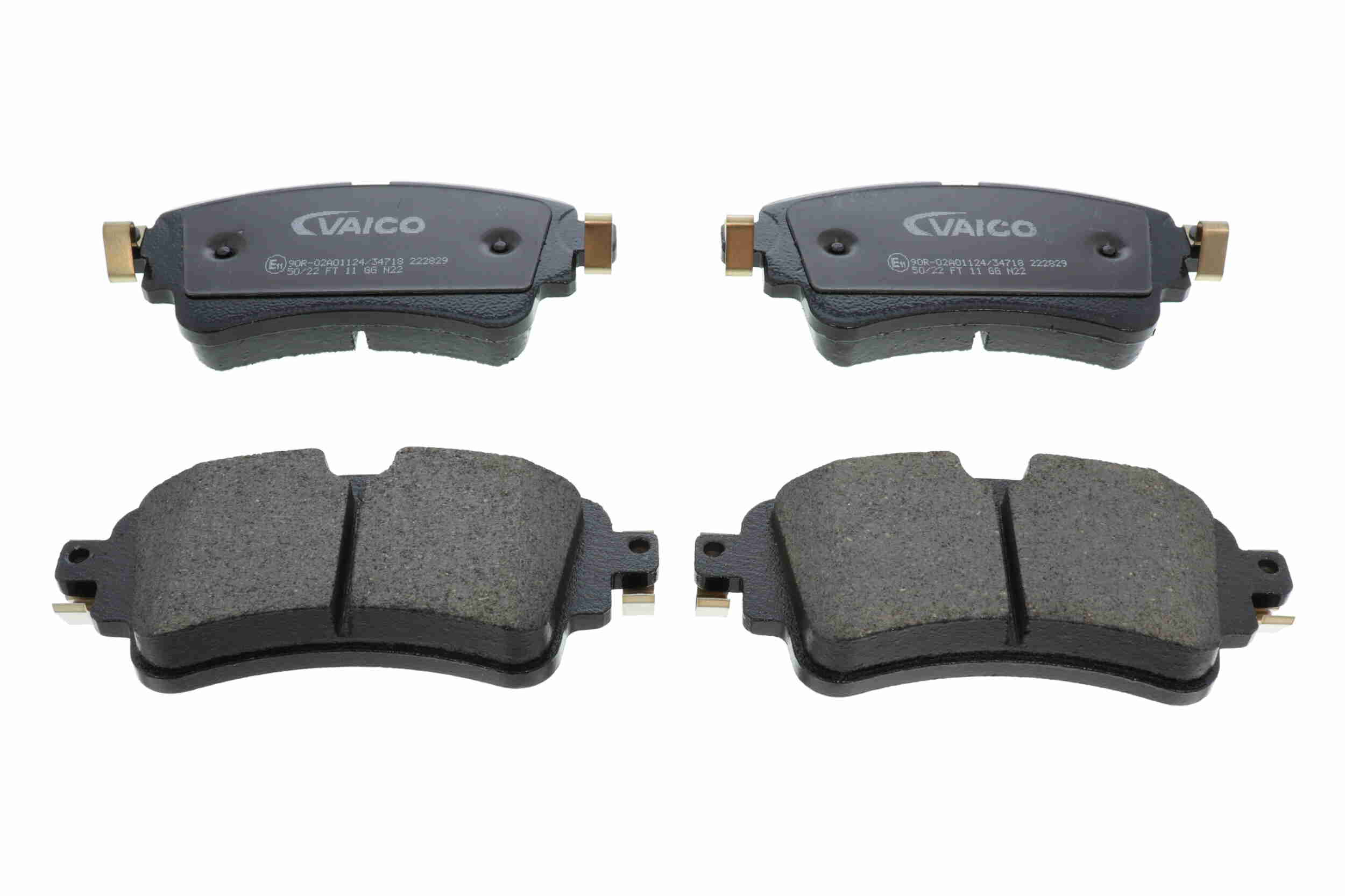 Brake Pad Set, disc brake (V10-6493)