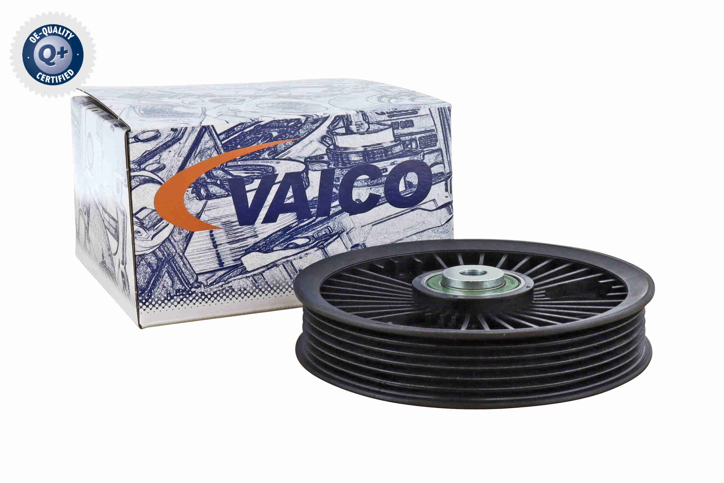 Deflection/Guide Pulley, V-ribbed belt