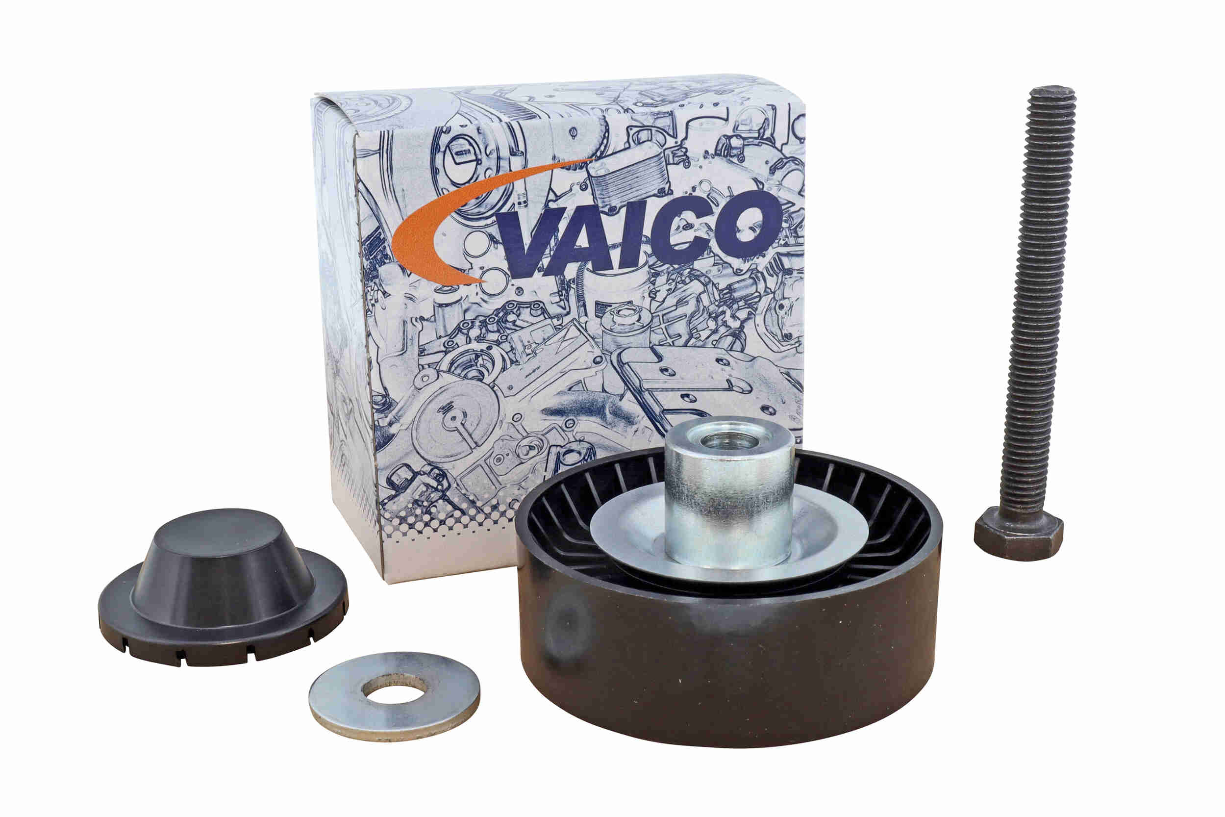 Deflection/Guide Pulley, V-ribbed belt