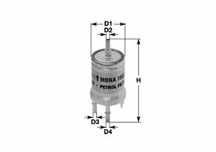 Fuel Filter (MBNA1558)