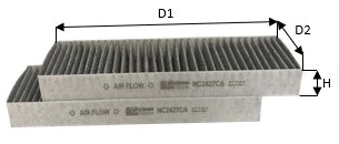 Filter, cabin air (NC2427CA)