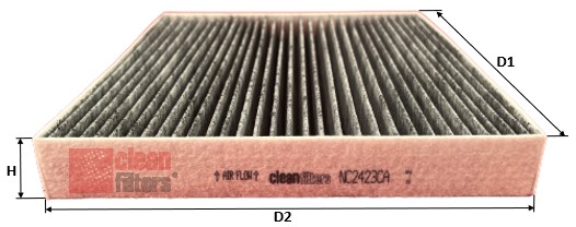 Filter, cabin air (NC2423CA)