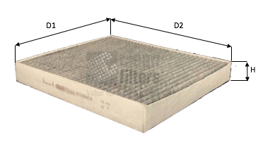 Filter, cabin air (NC2390CA)