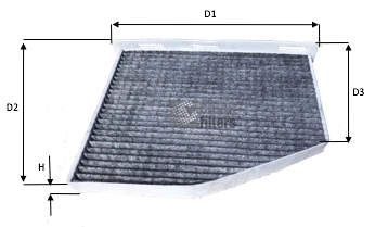 Filter, cabin air (NC2129CA)