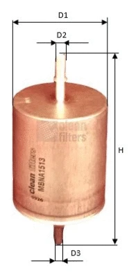 Fuel Filter (MBNA1513)