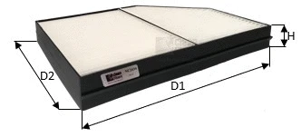 Filter, cabin air (NC2434)
