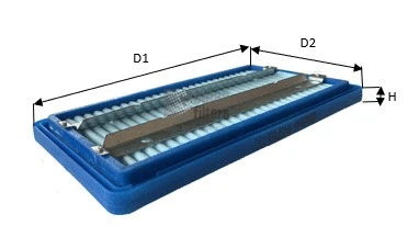 Filter, crankcase ventilation (MVG7501)