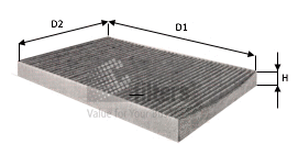 Filter, cabin air (NC2040CA)