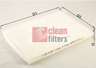 Filter, cabin air (NC2012)