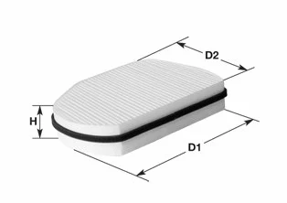 Filter, cabin air (NC2363CA)