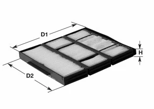 Filter, cabin air (NC2371)