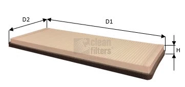 Filter, cabin air (NC2421)