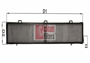 Filter, cabin air (NC2314CA)