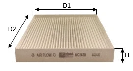 Filter, cabin air (NC2428)