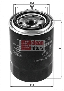 Oil Filter (DF 863/A)