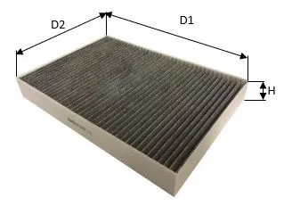 Filter, cabin air (NC2432CA)