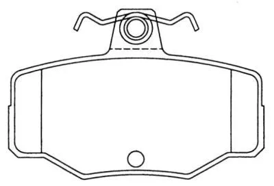 Brake Pad Set, disc brake (ASN-2008)