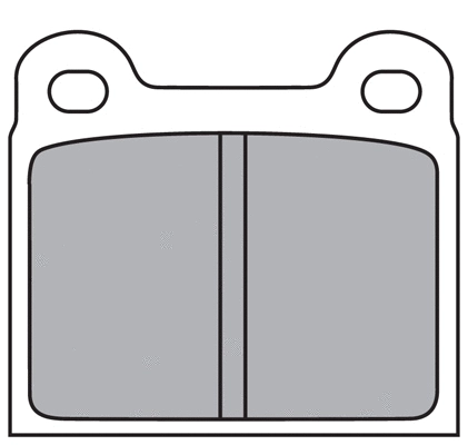 Brake Pad Set, disc brake (ASN-2197)