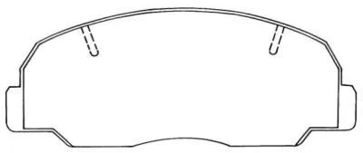 Brake Pad Set, disc brake (ASN-150)