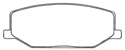 Brake Pad Set, disc brake (ASN-119)