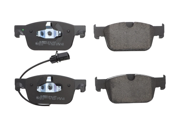 Brake Pad Set, disc brake (BPVW-1040)
