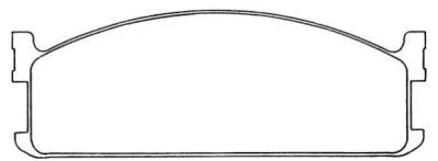Brake Pad Set, disc brake (ASN-98)