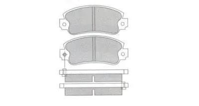 Brake Pad Set, disc brake (ASN-2325)
