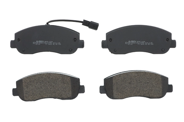 Brake Pad Set, disc brake (BPOP-1024)