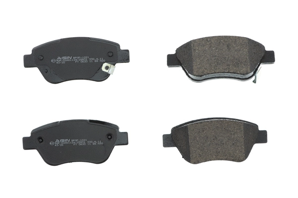 Brake Pad Set, disc brake (BPOP-1021)