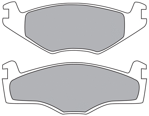 Brake Pad Set, disc brake (ASN-2129)