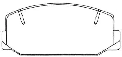 Brake Pad Set, disc brake (ASN-36)