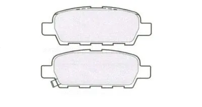 Brake Pad Set, disc brake (ASN-2242)