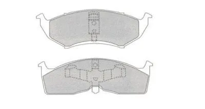 Brake Pad Set, disc brake (ASN-2241)
