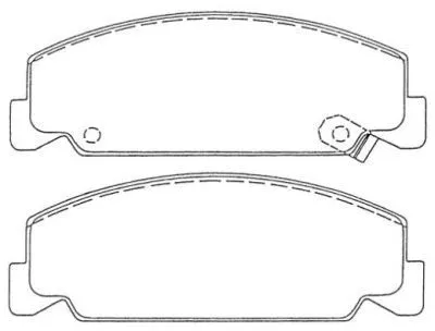 Brake Pad Set, disc brake (ASN-227)