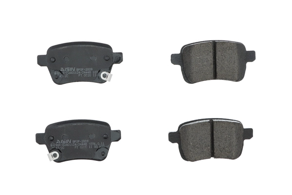 Brake Pad Set, disc brake (BPOP-2009)