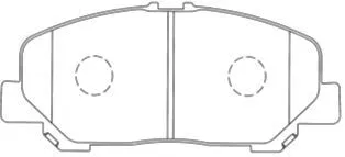 Brake Pad Set, disc brake (A1N139)