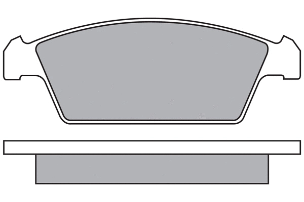 Brake Pad Set, disc brake (ASN-3000)