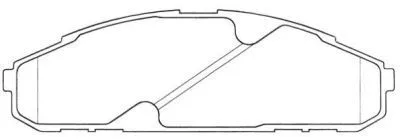 Brake Pad Set, disc brake (ASN-2012)