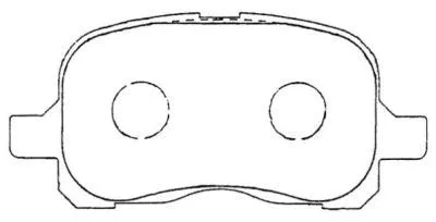 Brake Pad Set, disc brake (ASN-267)